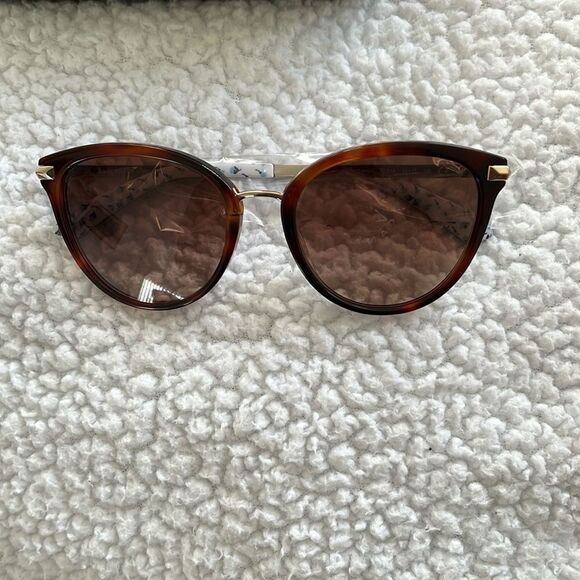 Kate Spade Savona 53mm Gradient Cat Eye Sunglasses New blue/brown - Picture 1 of 5